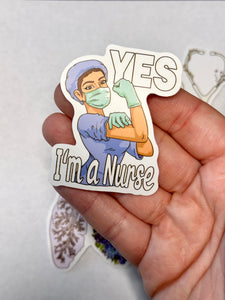 I’m a nurse stickers